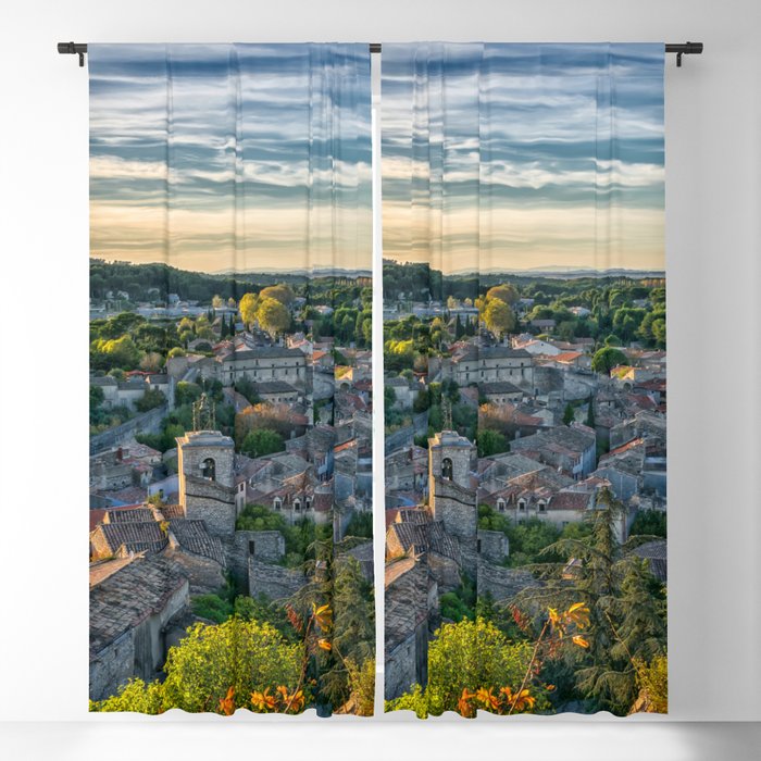 France Photography - Small Village In France Blackout Curtain
