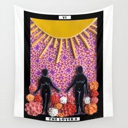 The Lovers - Lesbian Pride Wall Tapestry