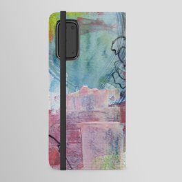 abstract luck N.o 2 Android Wallet Case