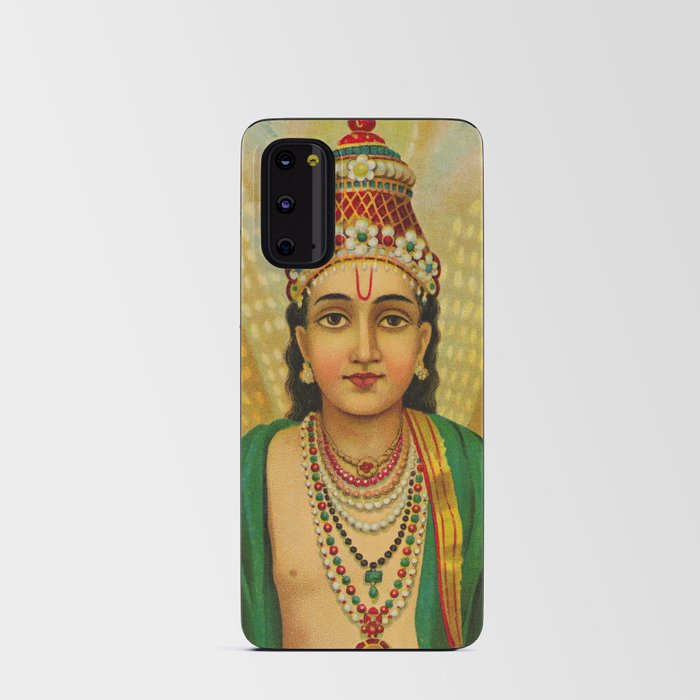 Sesha, King of Nagas by Raja Ravi Varma Android Card Case