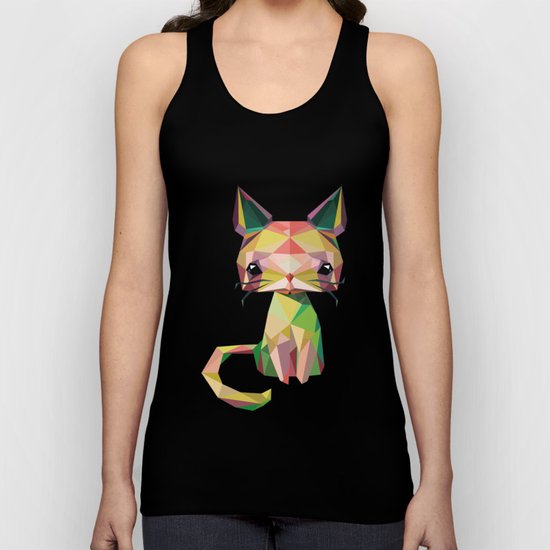 Cute cat Unisex Tank Top