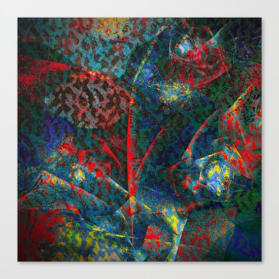 Fractal Flower Canvas Print