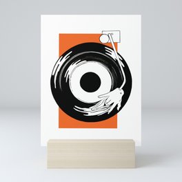 Vinyl Records Mini Art Print