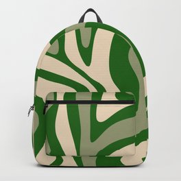 26 Abstract Swirl Shapes 220711 Valourine Digital Design Backpack