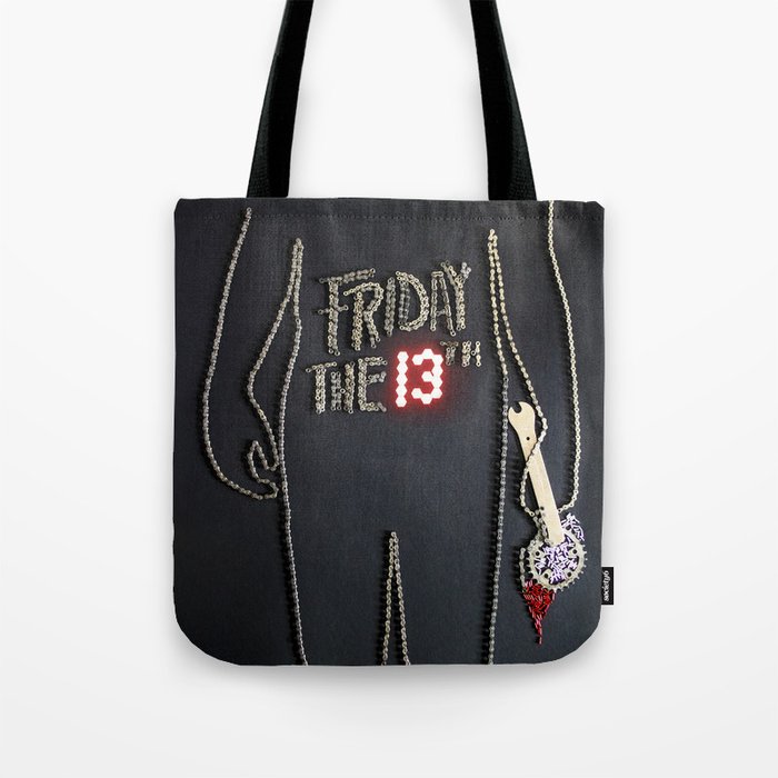 068: Friday the 13th - 100 Hoopties Tote Bag