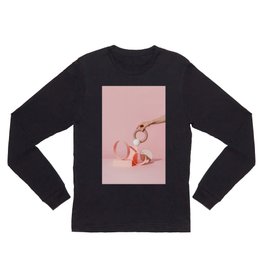 Pink abstract composition Long Sleeve T Shirt