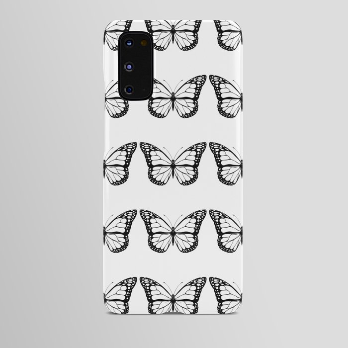 dark butterfly Android Case