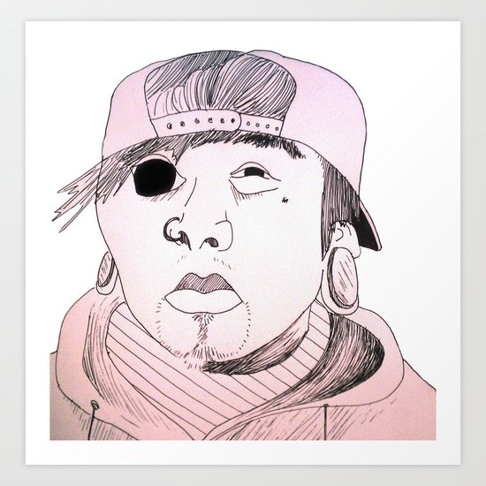 Mike Art Print