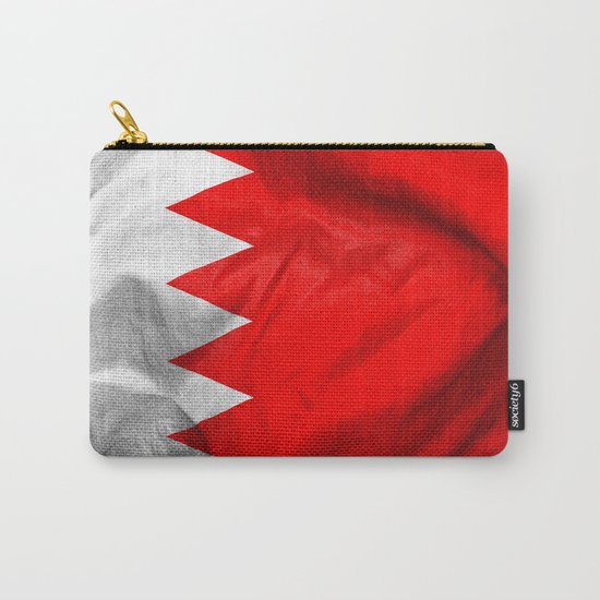 Bahrain Flag Carry-All Pouch