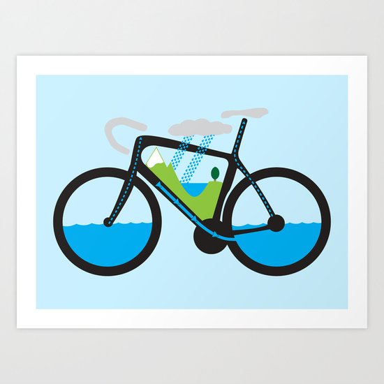 The Water Cycle Art Print