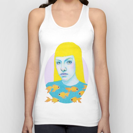 Something fishy Unisex Tank Top