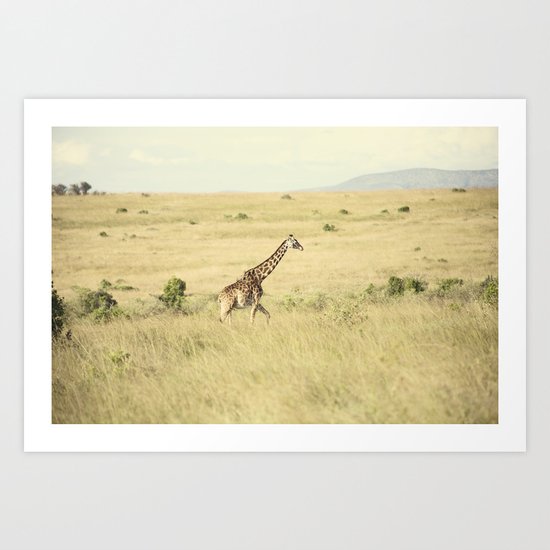journey::kenya Art Print