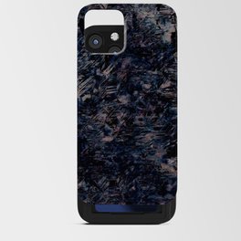 Impressionism blue beige ground iPhone Card Case