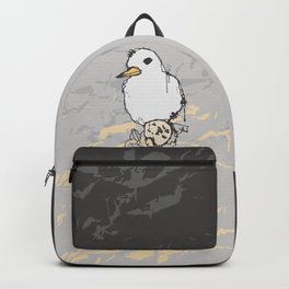  Fairy tern on an egg sketch Backpack