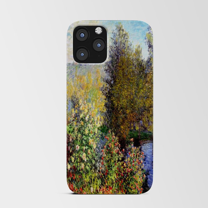 Claude Monet : A Corner of the Garden at Montgeron iPhone Card Case