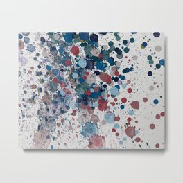 Eulogy Metal Print | Digital, Colorful, Painting, Dots, Colors, Original, Abstracct, Splash, Color 
