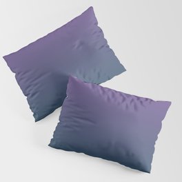 Purple and teal ombre Pillow Sham