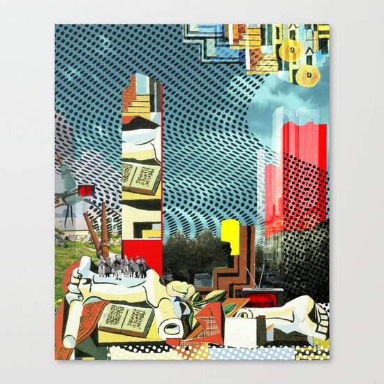 Floating friday Canvas Print