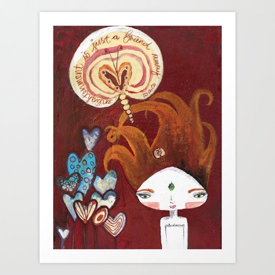 Friends-4-ever Bhoomie Art Print