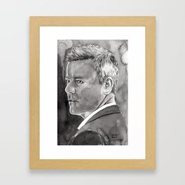 Rupert Graves as Inspector Lestrade Framed Art Print