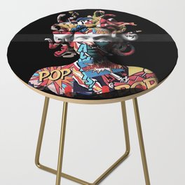Medusa pop art Side Table