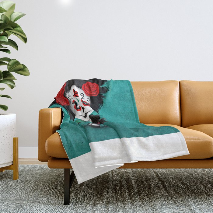 Mexican new arrivals flag blanket