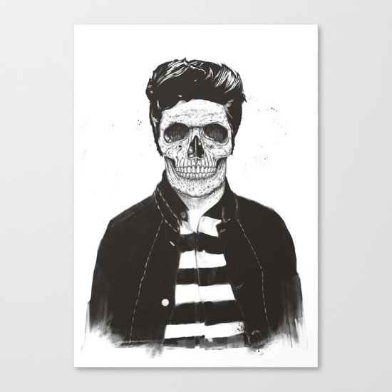 Death fashion Canvas Print