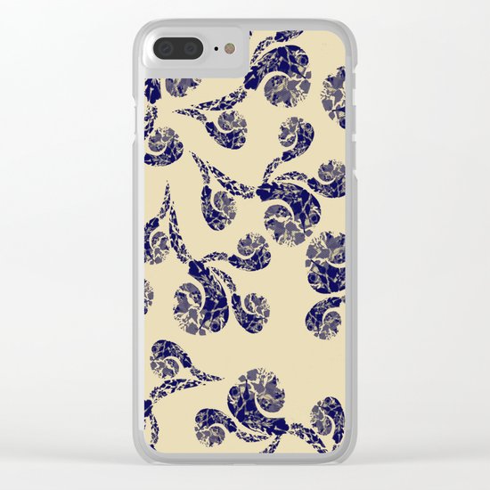 Pattern 89 Clear iPhone Case