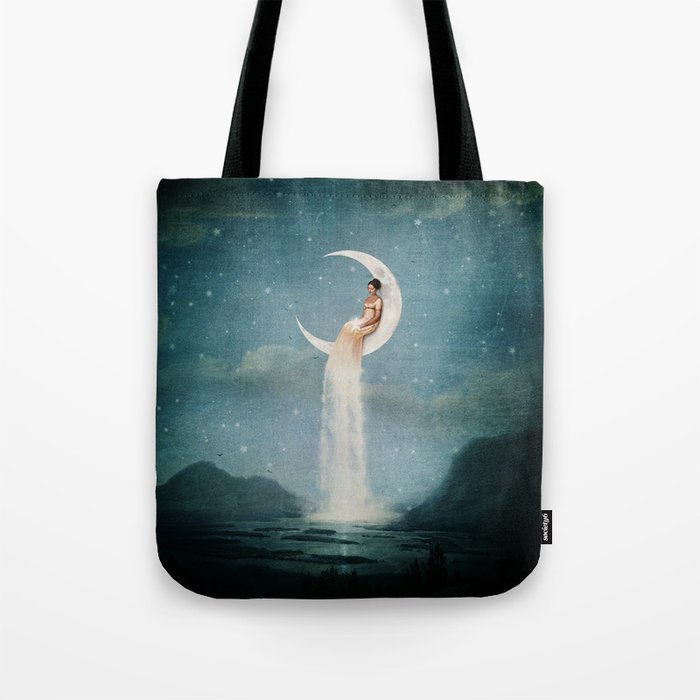 Moon River Lady Tote Bag