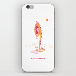 S is for Sandworm iPhone Skin