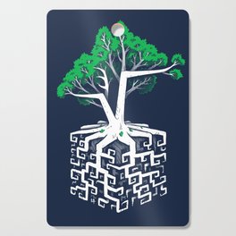 Cube Root Cutting Board
