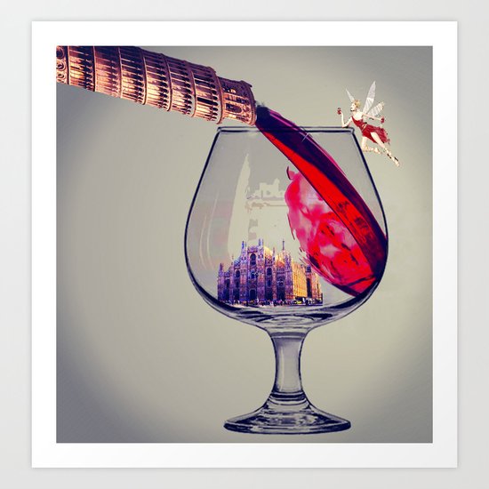 MixMotion: Milanese Family Art Print