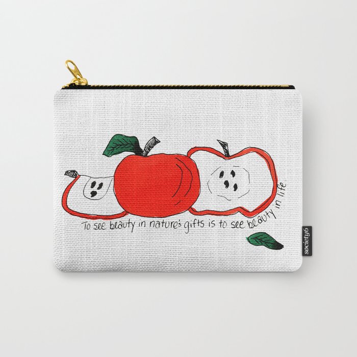 Apple Beauty Carry-All Pouch
