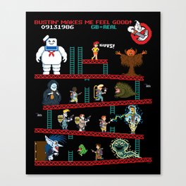 The Real Donkey Puft Canvas Print