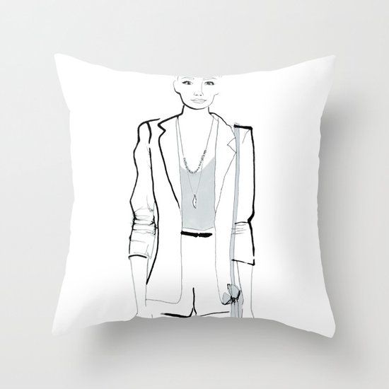Naiomi Throw Pillow