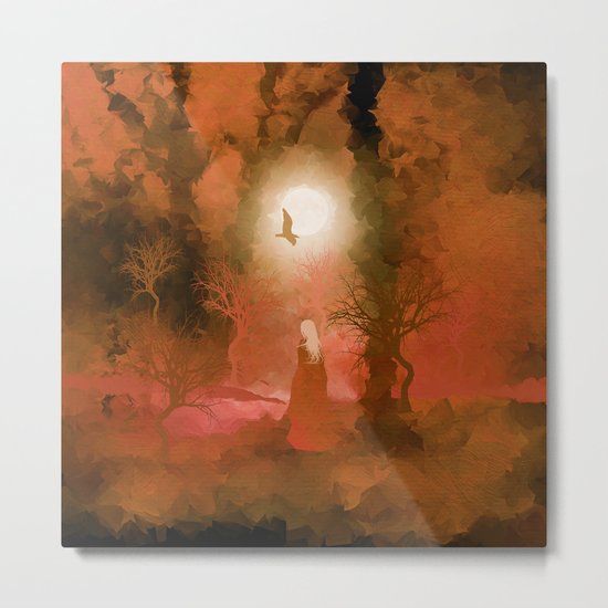 The Magician by Paul Kimble & Viviana Gonzalez Metal Print