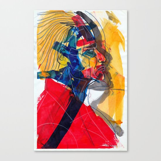 man 02 Canvas Print
