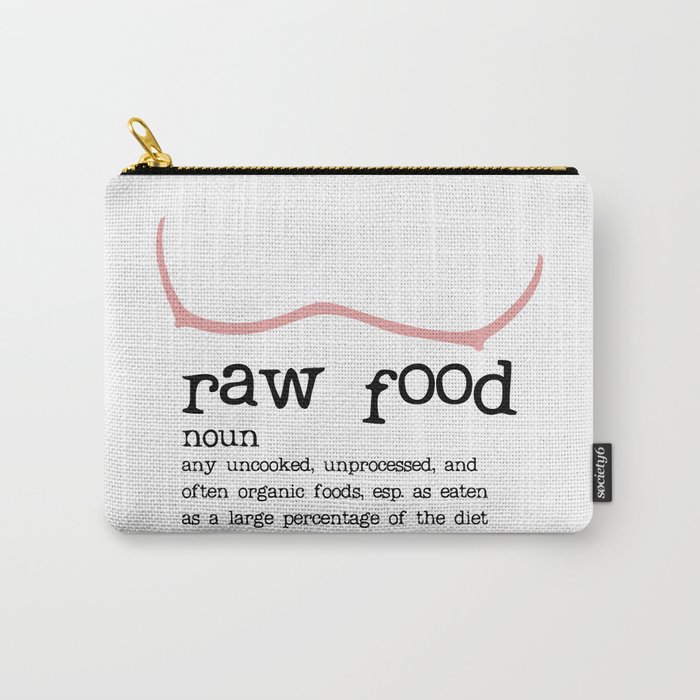 Raw Food Diet unisex Carry-All Pouch