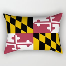Flag of Maryland Rectangular Pillow