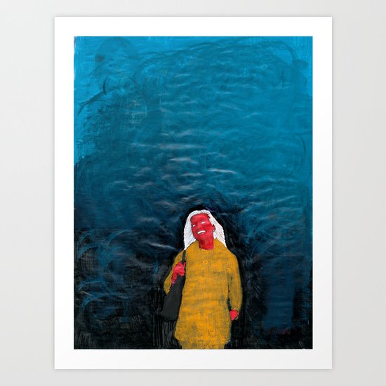 Og de takker Deg for de er ditt utvalgte folk, mens andre skal omkomme Art Print