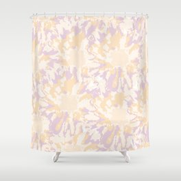 Abstract Floral Pattern  Shower Curtain