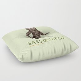 Sassquatch Floor Pillow