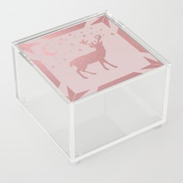 Rose Gold Buck Acrylic Box