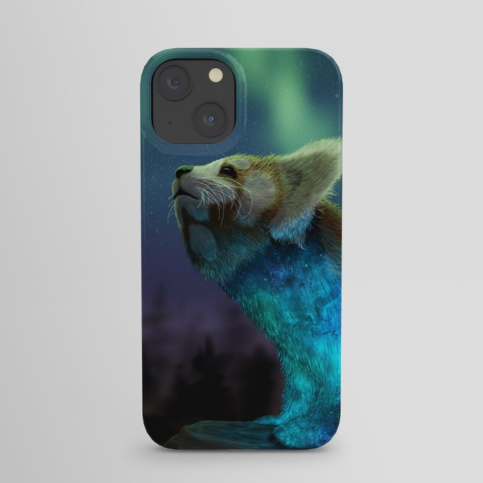 Red Panda - Stargazing iPhone Case