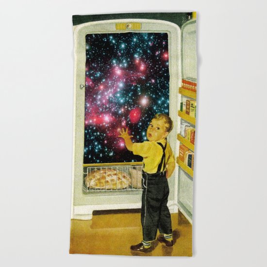 No More Galaxies for Today, Timmy! Beach Towel