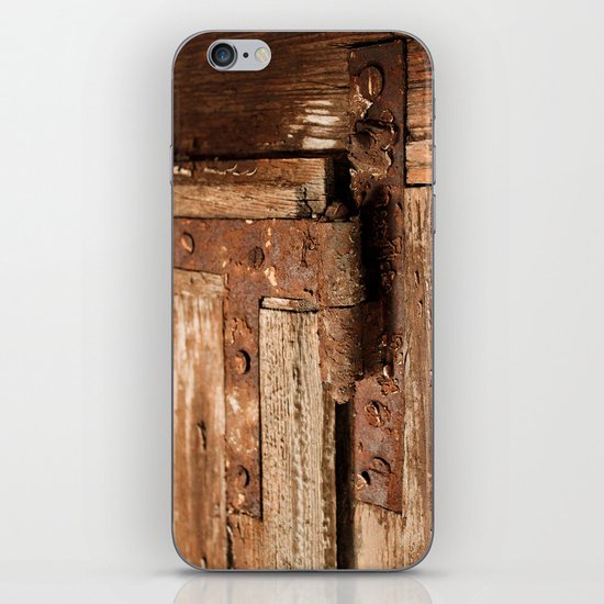 LOST PLACES - dusty rusty hinge iPhone & iPod Skin