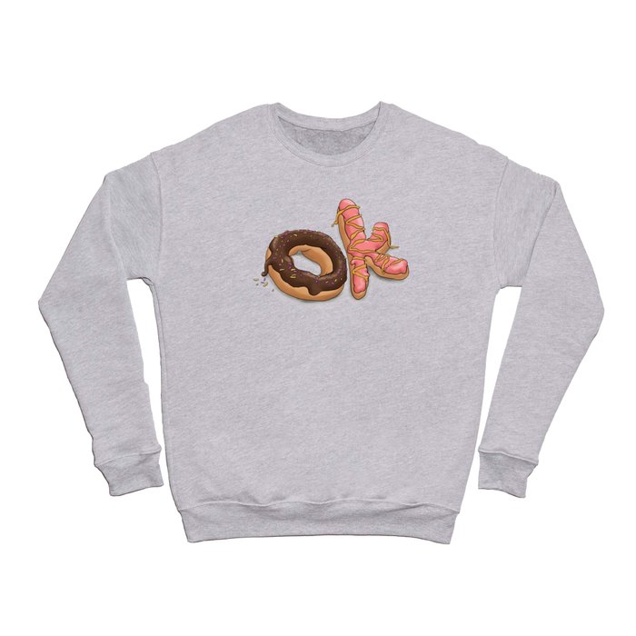 OK Doughnuts Crewneck Sweatshirt