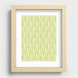 Hollow Leaf Recessed Framed Print