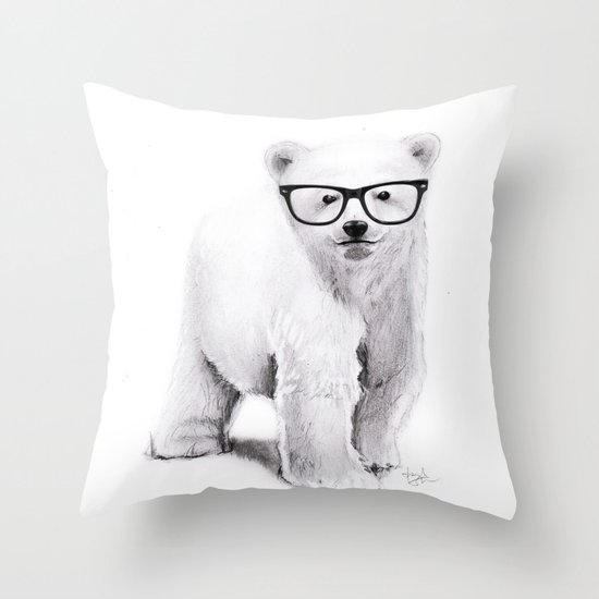 Polar Disorder Throw Pillow