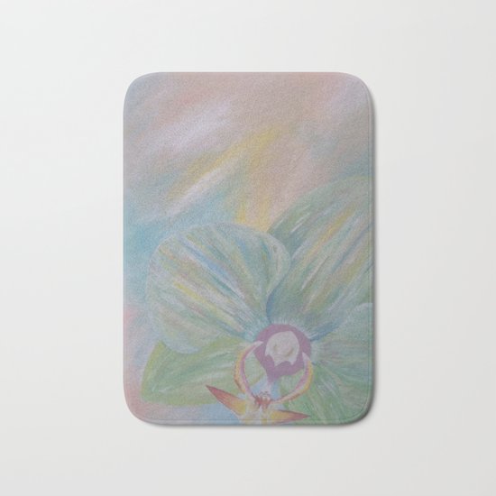 Tipsy Orchid Bath Mat